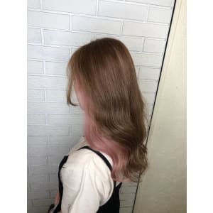 ピンク×イヤリングカラー - savon hair design casa+【サボンヘアデザインカーサ】掲載中