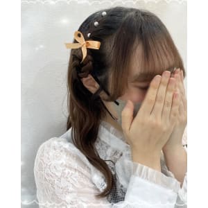 パール×リボンで最強ひつじヘア♪_ゆう