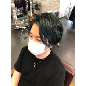 【HAIR MAKE ROSY 北18条店】メンズカラー