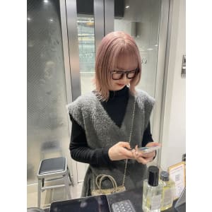 切りっぱなしボブ エアリーロング 美髪 ピンクブラウン - ARCANA 明治神宮前 表参道 原宿【アルカナ メイジジングウマエ オモテサンドウ ハラジュク】掲載中