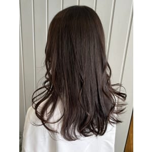 マロンブラウン　巻き髪ロングレイヤー　透明カラー - anon【アノン】掲載中