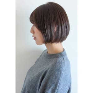 ナチュラルボブヘア - Lilou by Frames 東川口店【リルバイフレイムス】掲載中