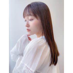 ナチュラルストレート - kotona hair&eyelash 竹ノ塚【コトナヘアーアンドアイラッシュタケノツカ】掲載中