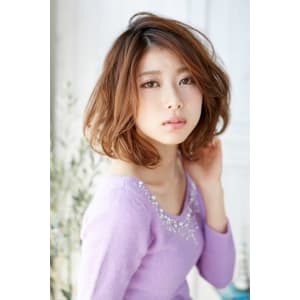 動きのあるふわミディ - 髪質改善サロンChill.朝霞駅前店【カミシツカイゼンサロンチル アサカエキマエテン】掲載中