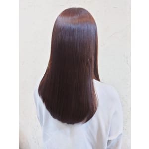 【Flor_戸塚】*髪質改善カラー+マロンブラウン*