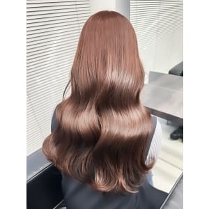 髪質改善トリートメント小顔カット韓国ピンクベージュ美髪