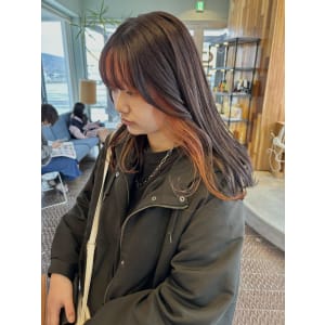 インナーカッパーオレンジ - hair lounge ungu【ヘアーラウンジアングゥ】掲載中
