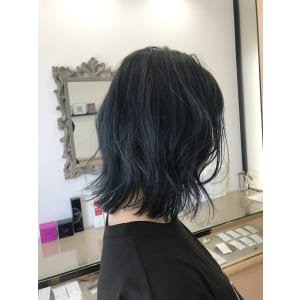 ブルーブラック - Hair Make 3【ヘアーメイクスリー】掲載中