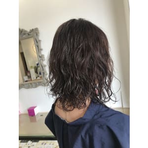 パーマスタイルハッシュカットフルバング似合わせカット - Hair Make 3【ヘアーメイクスリー】掲載中
