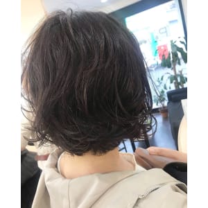 パーマスタイル/似合わせカットフルバング - Hair Make 3【ヘアーメイクスリー】掲載中