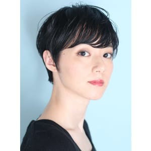 小顔美髪シアーカラーカールショートセミディ姫カット - INCEPTION  GINZA 銀座【インセプション】掲載中