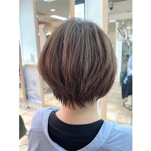 ゆるふわショートボブ