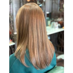 ケアカラー×ロング