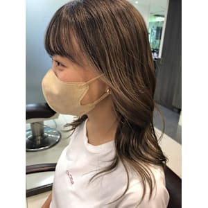 20代　ケアカラー