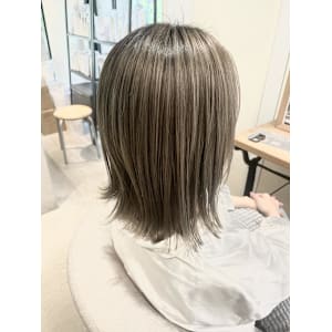 シアベージュ/外ハネ/30代/カラーリストkanae