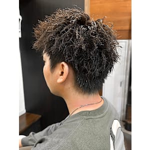 【IRIE 赤坂】スパイキーショートツイストパーマ
