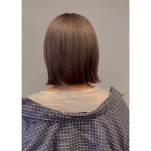 グレージュ×外はねbob