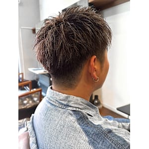 【IRIE 赤坂】アップバングショートハイライト