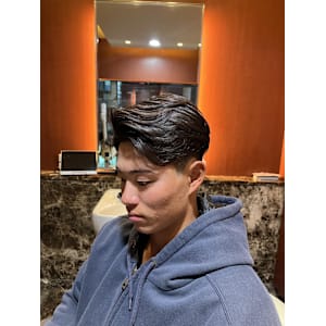 銀座　ナチュラルカールパーマスタイル