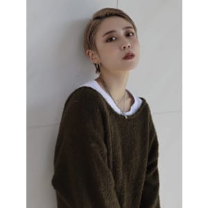 【奥村】ショート×イエローベージュ2 [恵比寿/ショート］ - MERON 恵比寿【メロン エビス】【メロン エビス】掲載中