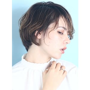 40代50代似合わせ小顔美髪シアーカラーカールショート - INCEPTION  GINZA 銀座【インセプション】掲載中