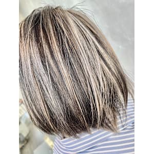 たっぷりハイライト/上品ハイライト/ホワイトベージュ