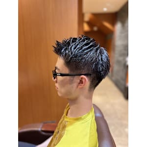 銀座　理容室　ビジネスショート