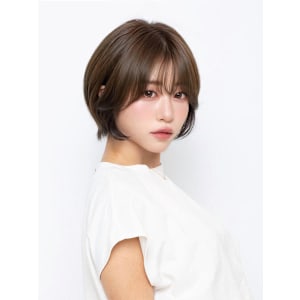 透明感エメラルドショート