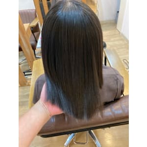 お客様髪質改善データ1273(梅雨前ストレート)