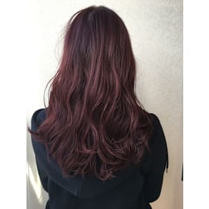 ピンクボルドーカラー