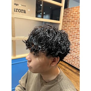 スパイラルパーマ