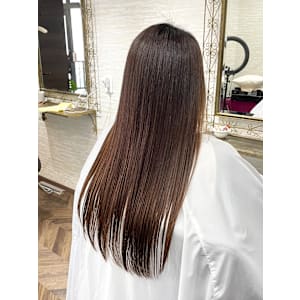 地毛風ストレート