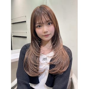 姫カット姫ウルフ姫ロングウルフカット韓国姫レイヤー