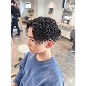 波巻きスパイラルパーマ