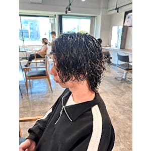 グランジパーマツイストスパイラルパーマ