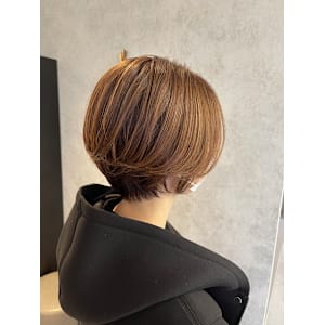 大人女性ショートボブ