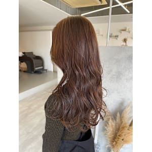 ロング×フォギーベージュ