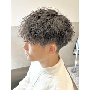 メンズマッシュツイストパーマ/20代30代40代/各務原