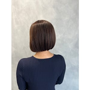 チョコレートブラウンボブ