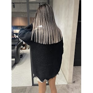 ★プラチナホワイトシルバー系バレイヤージュ★