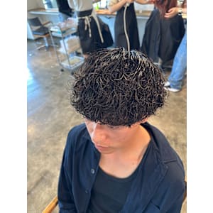 波巻きスパイラルパーマ