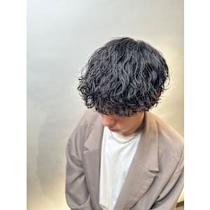 波巻きスパイラルパーマ