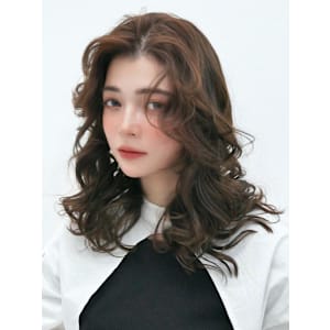 大人可愛いエアリーパーマ