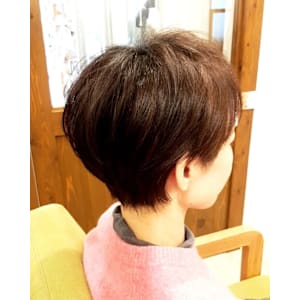 襟足すっきりコンパクトショート