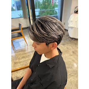 メンズバレイヤージュハイライト