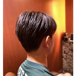 毛流れ重視！ビジネスショート【理容室】