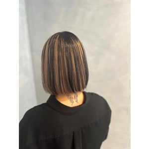 アンブレラカラー　ボブ