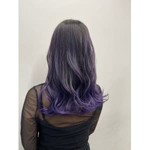 ラベンダーグラデーションカラー