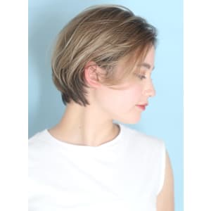 40代50代似合わせ小顔美髪シアーカラーカールショート - INCEPTION  GINZA 銀座【インセプション】掲載中