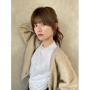 miu&中央林間　韓国ヘア　レイヤーカット